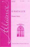 O Nata Lux SSAA choral sheet music cover